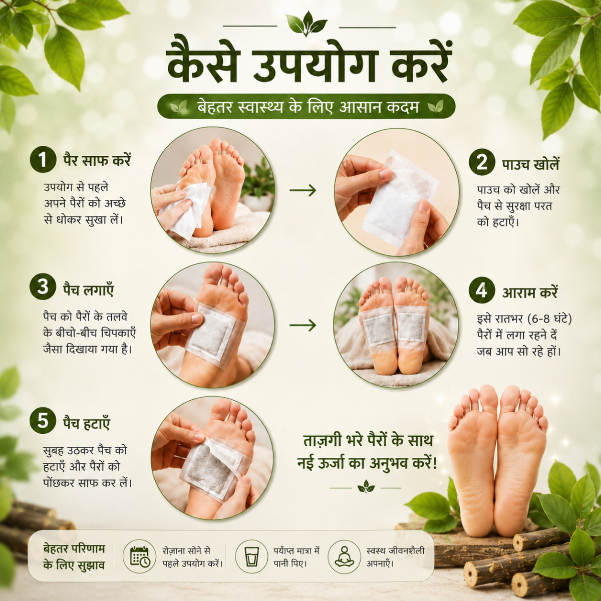 Herbal Giloy Comfort Patches