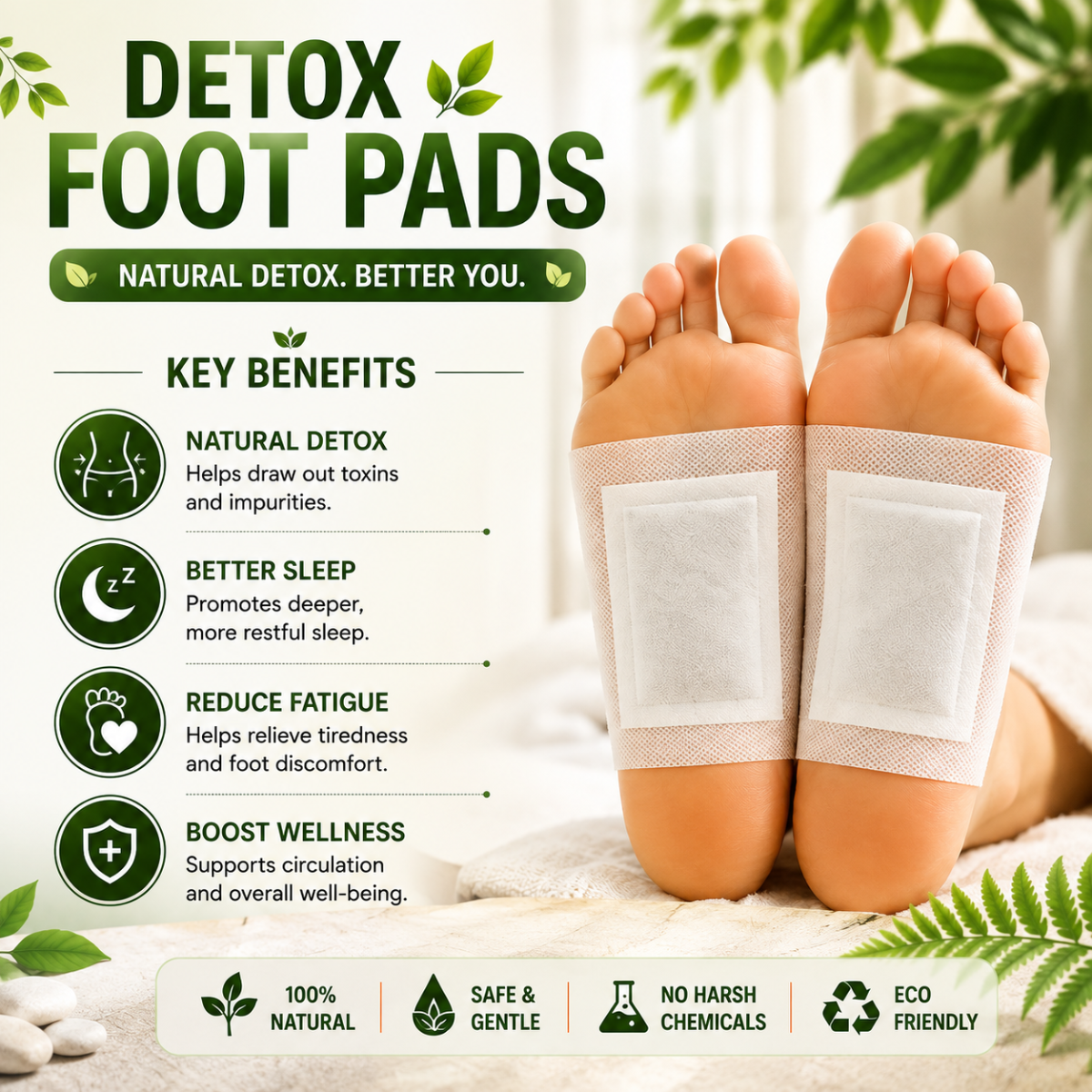 Herbal Foot Wellness Pads